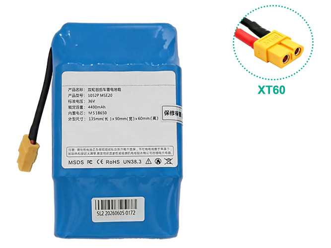 AolsteCell 10S2P MSE20 36V 4400mah  XT60 baterija